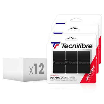 PLAYERS LAST overgrip BLACK  - box of 12